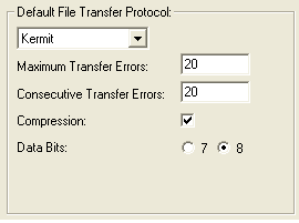 xfer_Kermit_Options