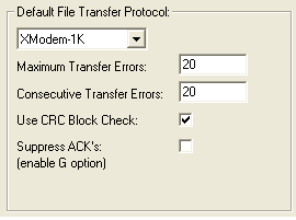 xfer_Xmodem1K_Options