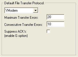 xfer_Ymodem_Options